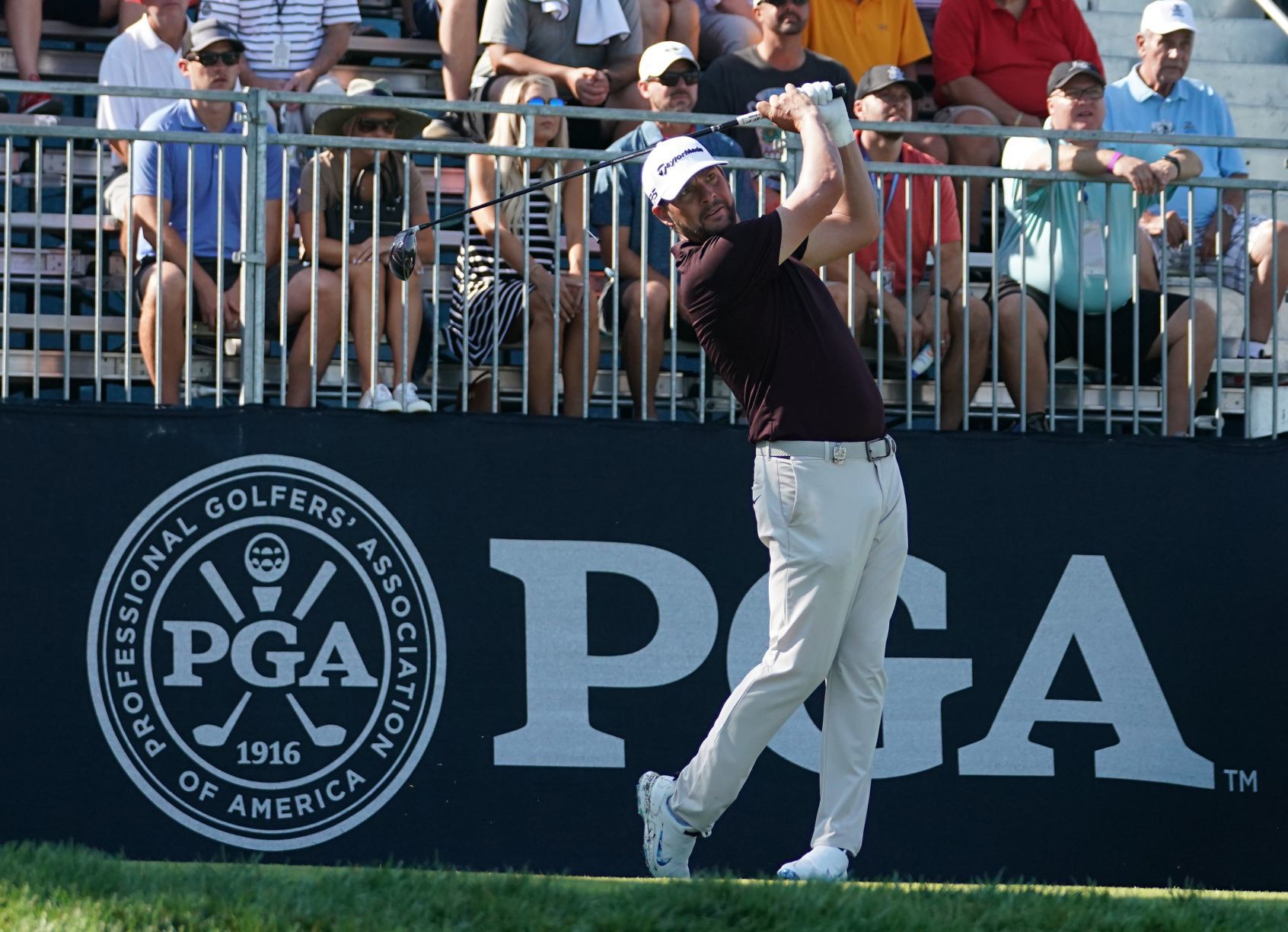 Opening round of the 100th PGA Championship at Bellerive Country Club